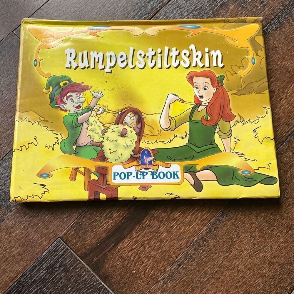 Rumpelstilskin pop up book 2004 kid classic‎ fairytale hard cover